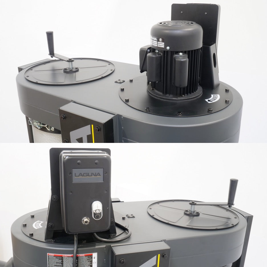 Laguna C|Flux 2HP Cyclone Dust Collector with HEPA Filter MDCCF22201 top