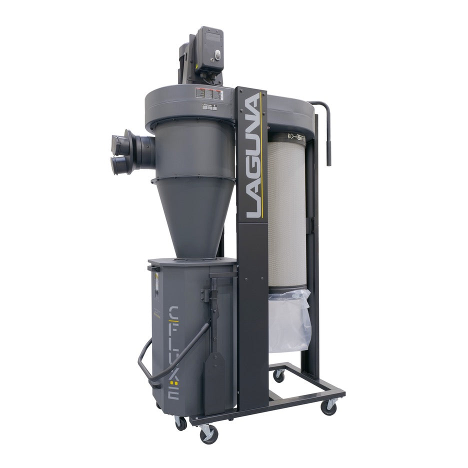 Laguna C|Flux 2HP Cyclone Dust Collector with HEPA Filter MDCCF22201