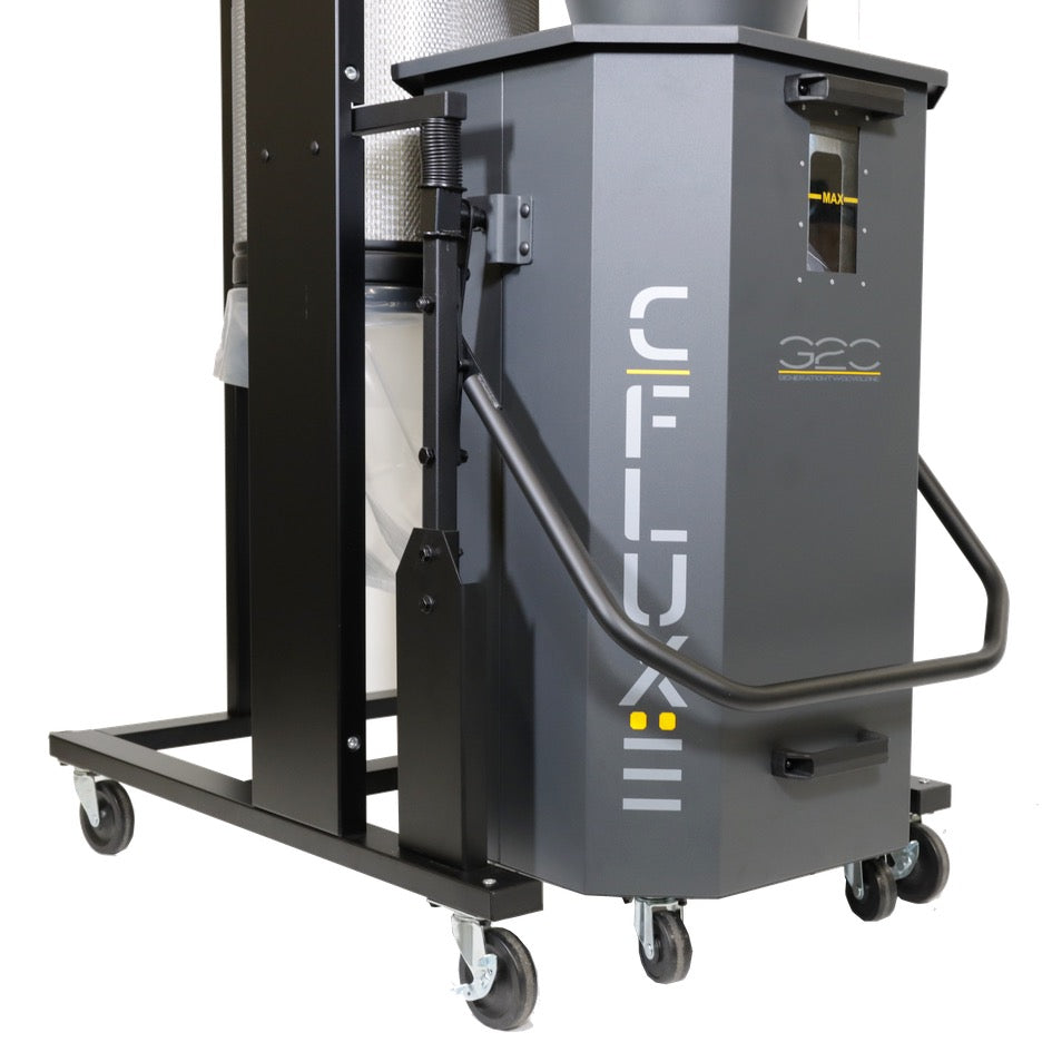 Laguna C|Flux 3 HP Cyclone Dust Collector with HEPA Filter MDCCF32201 Bin