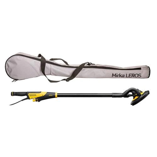 Mirka 9" LEROS long reach drywall sander with bag.