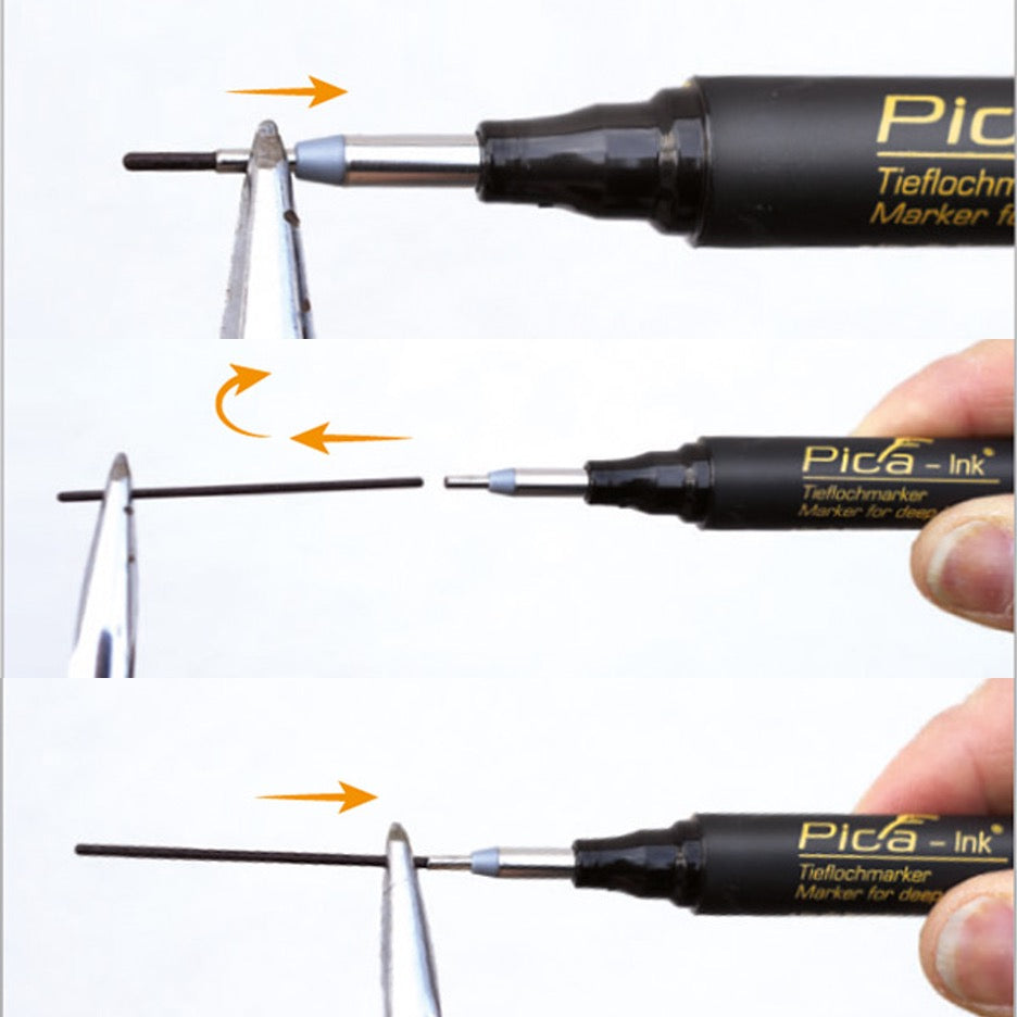 Pica Ink Deep Hole Markers 150/4* extending life by rotating wick
