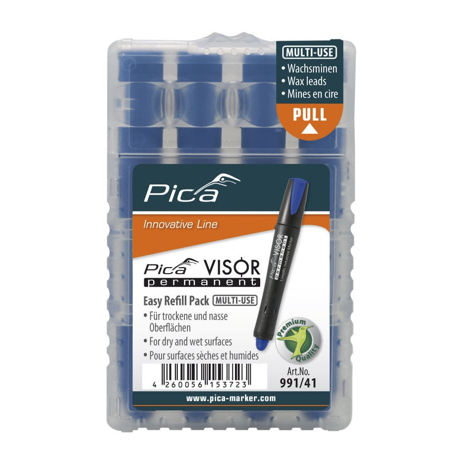 Pica Refills for Visor Permanent Marker 991/41 Blue