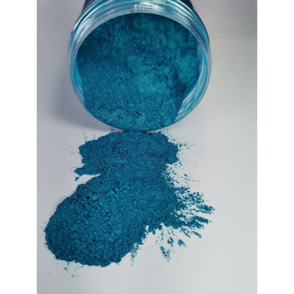Ryver Epoxy Rainbow Blue Aurora Metallic Pigment 4oz (110g) R-PIG-K6046