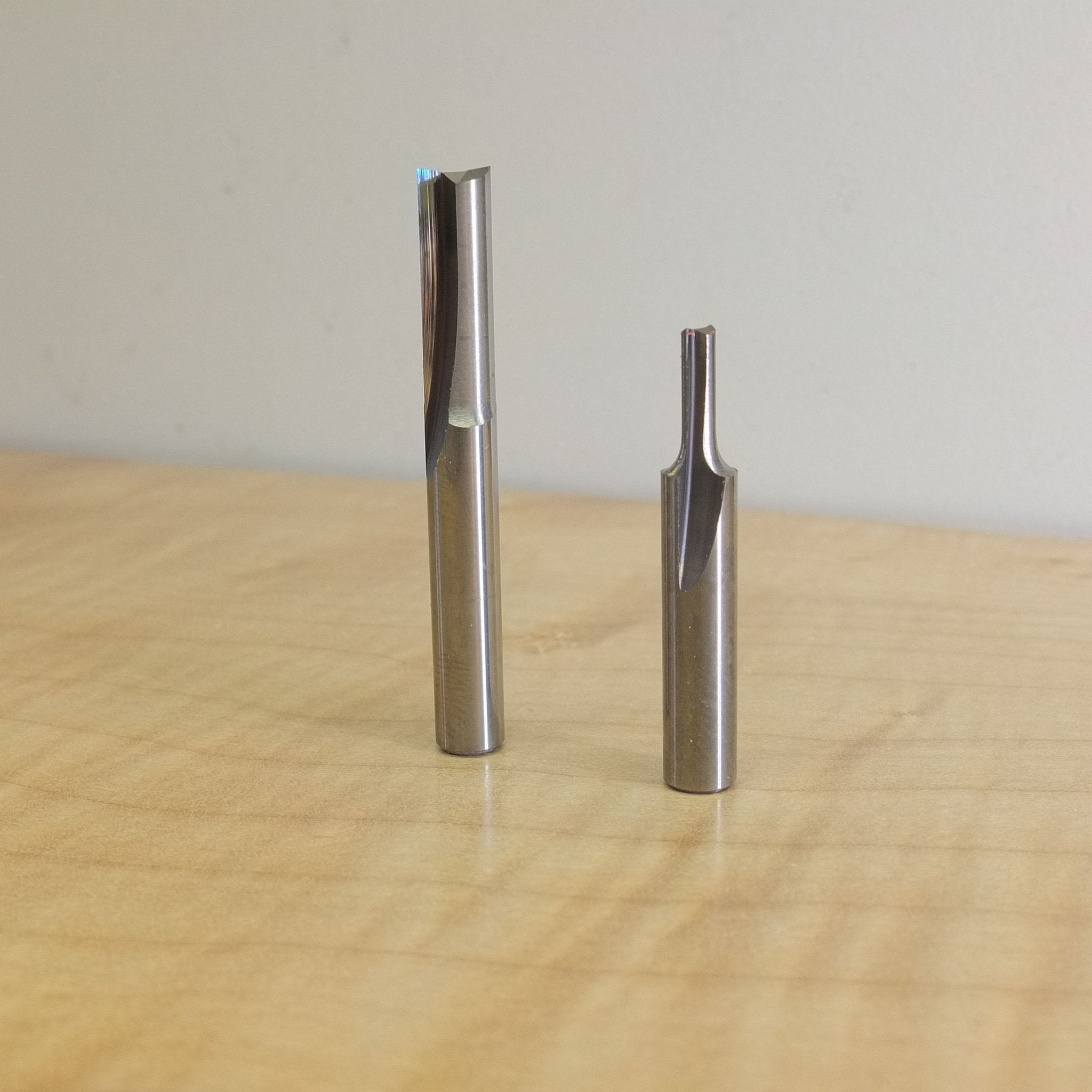 Whiteside Whiteside Solid Carbide Straight Cut Router Bits - 1/4" Shank., - Ultimate Tools - 2