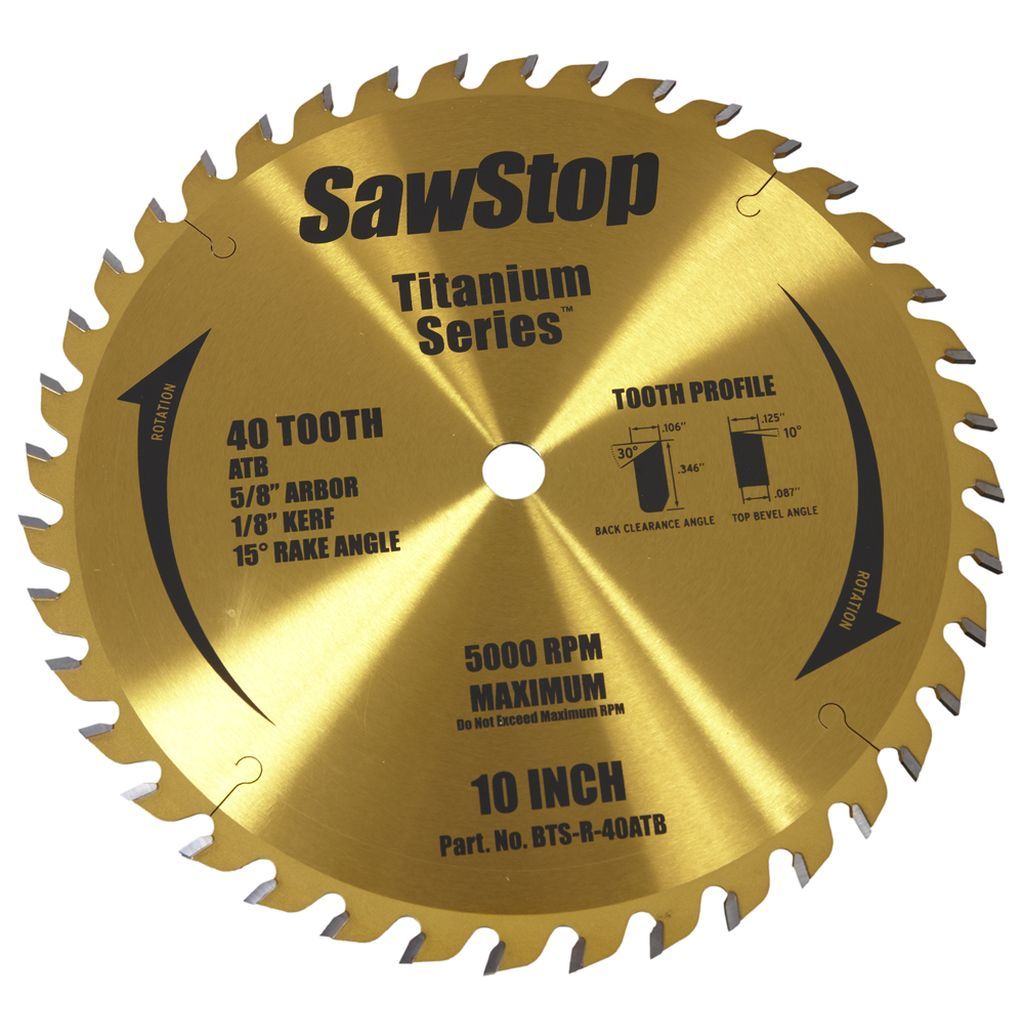 SawStop Table Saw Blades - Ultimate Tools