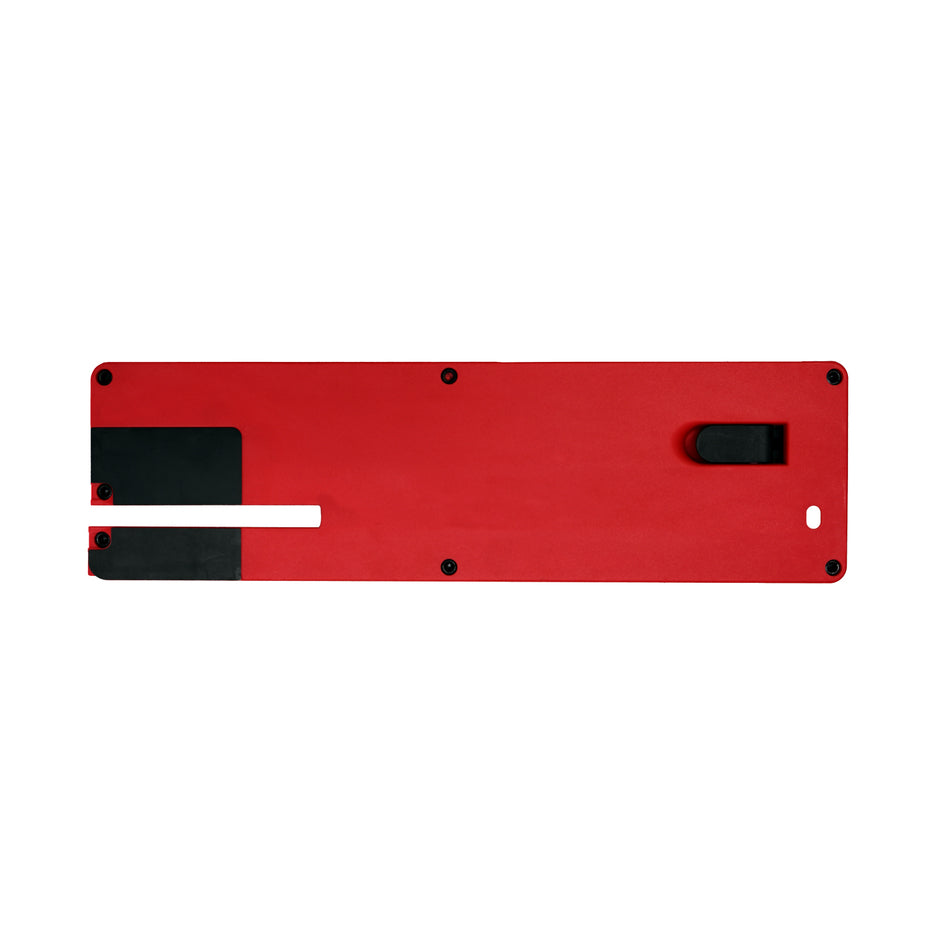 Top of SawStop Zero Clearance Insert for Comact Table Saw.