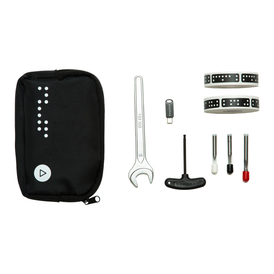 Shaper Origin Handheld CNC Router SO2-UN included accessories