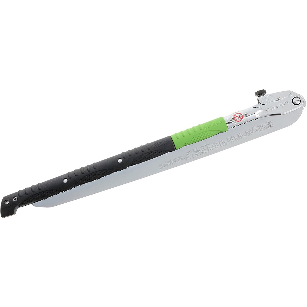 The Katanaboy Japanese handsaw, folded for storage and protection of the blade.