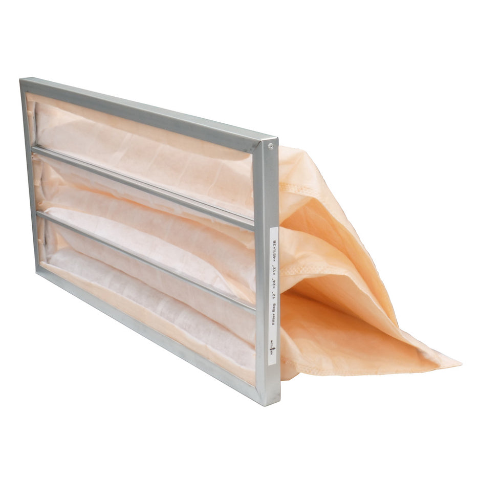 Front of SuperMax 3-Bag 1 Micron Inner Filter for Air Filtration Unit