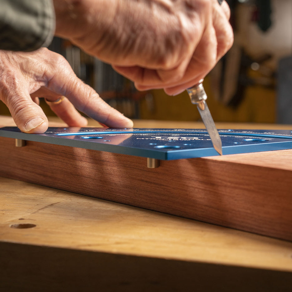 TSO Products MTR-X Precision Multifunction Triangle with short index pins to knife square line