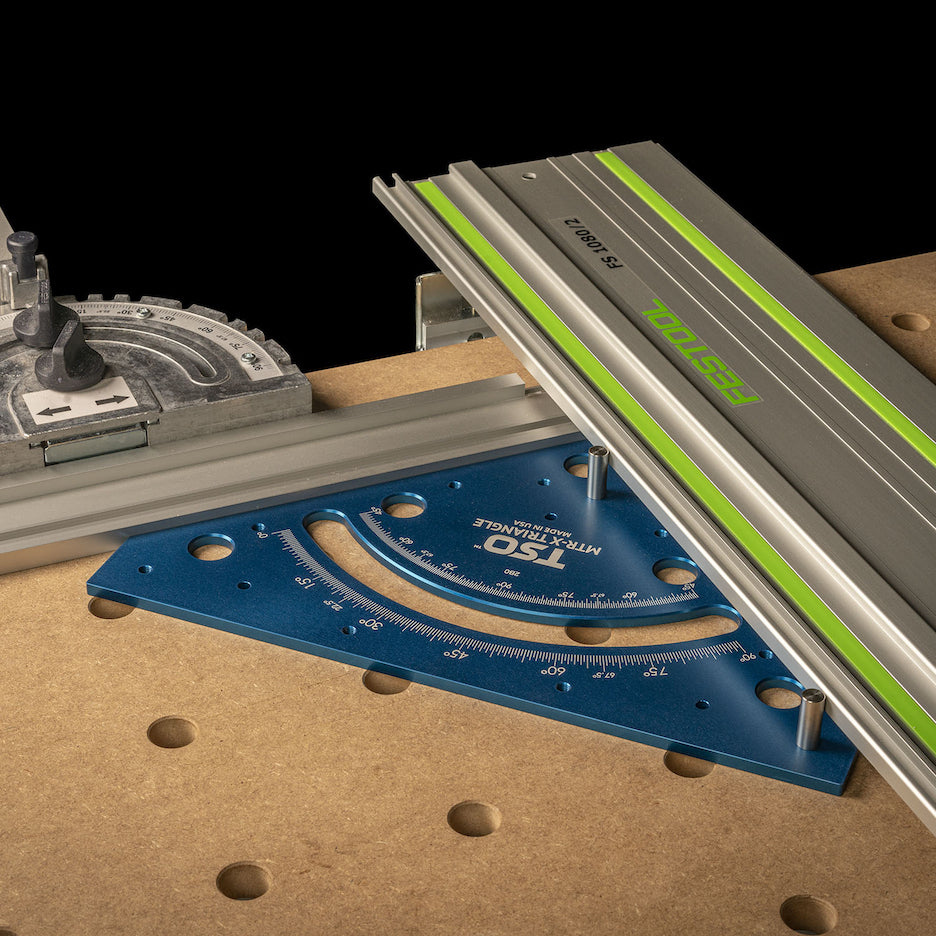 TSO Products MTR-X Precision Multifunction Triangle aligning MFT fence and guide rail