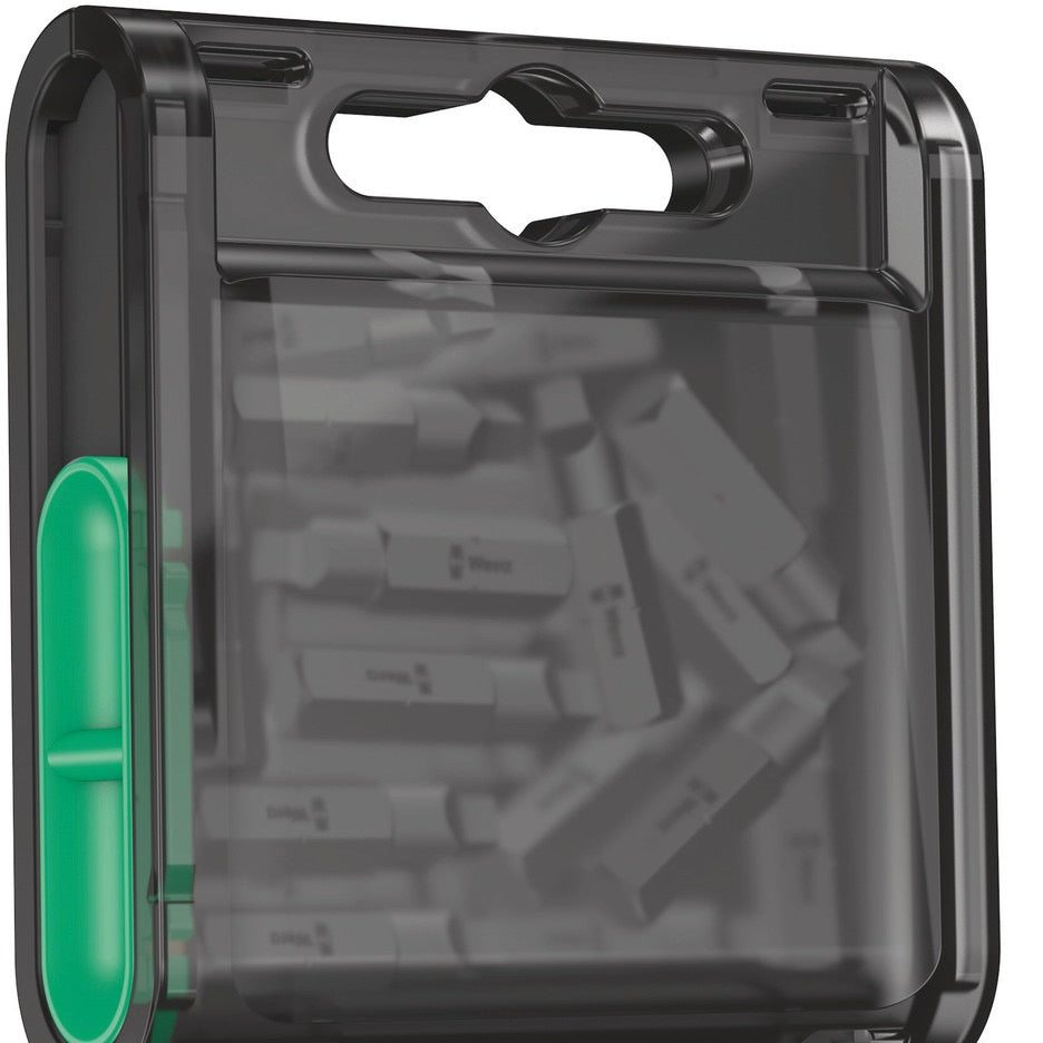 Wera Tools 20-Piece Robertson #2 x 25mm Bit-Box