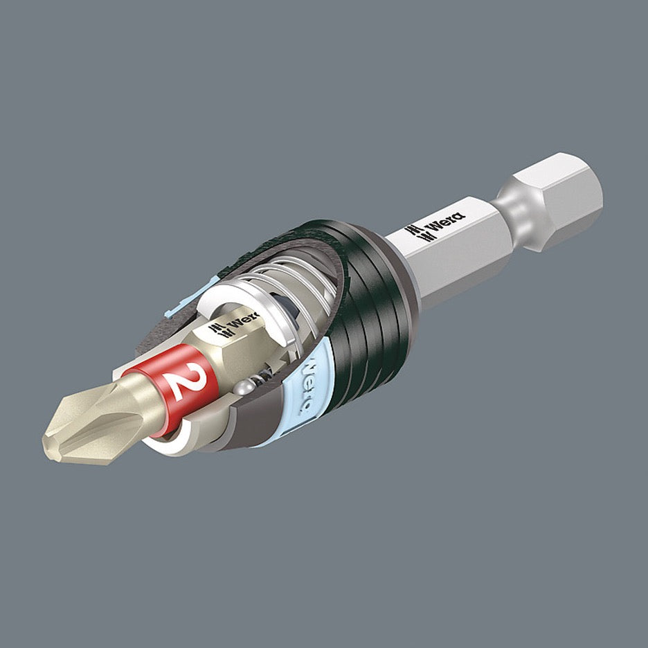 Wera Tools 30-Piece Stainless Steel Bit-Check 5071109001 Rapidaptor