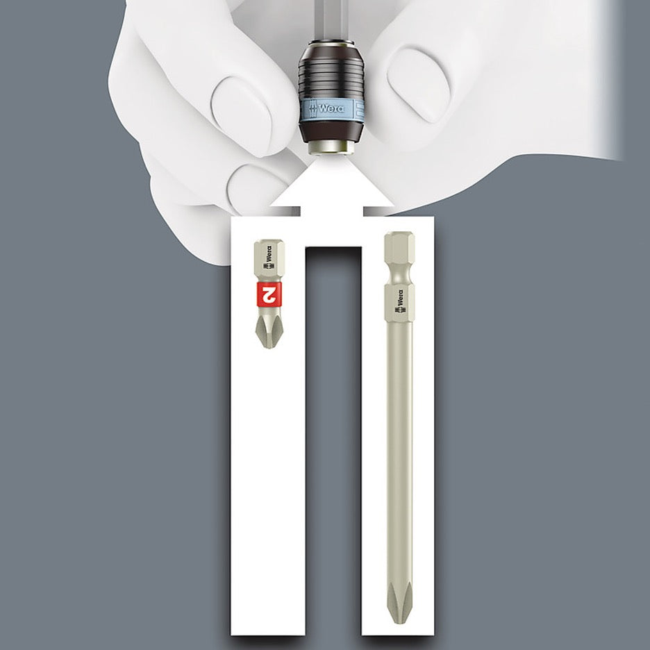 Wera Tools 30-Piece Stainless Steel Bit-Check 5071109001 compatability