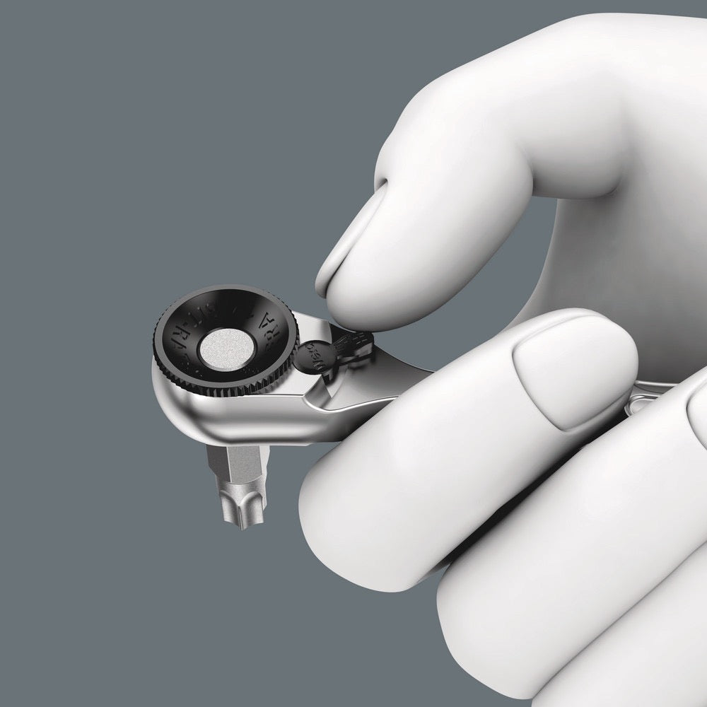 Wera Tools 39-Piece Metric Tool-Check PLUS ratchet direction selection lever