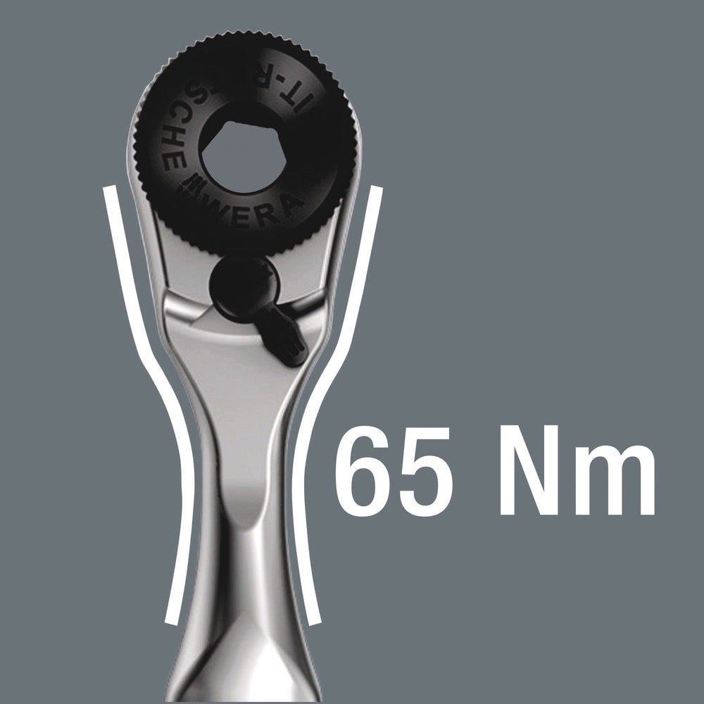 Wera Tools 39-Piece Metric Tool-Check PLUS ratchet rated for 65Nm torque