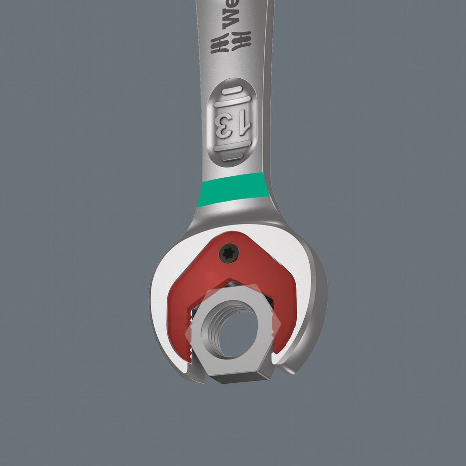 Wera Tools 4-Piece Imperial Joker Ratcheting Combination Wrench Set 6000 holding nut suspended