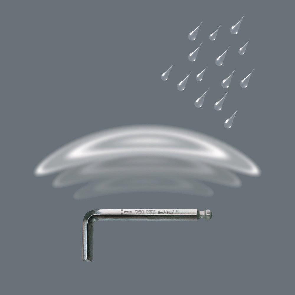 Wera Tools 52-Piece Kraftform Kompakt Screwdriver Set chrome plate protects from rust