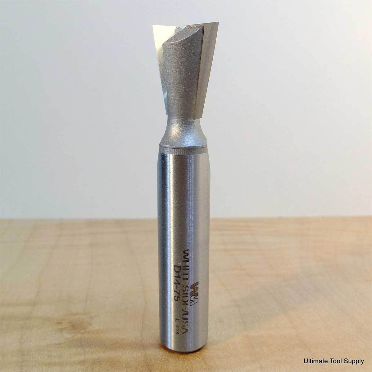 Ultimate Tools Whiteside Dovetail Router Bits (Various Angles) - 1/4" & 1/2" Shank