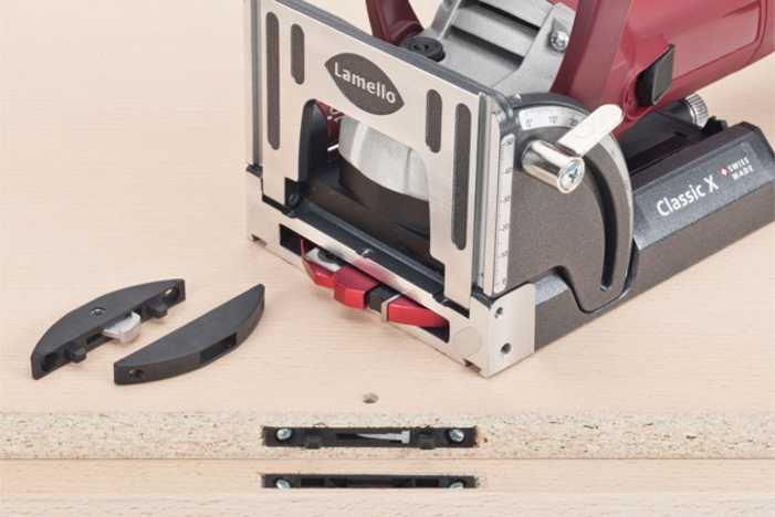 Lamello Classic X Biscuit Joiner and connectors