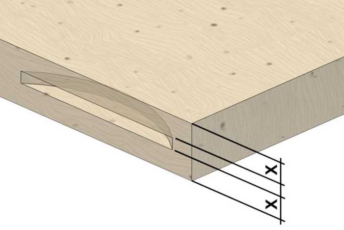 Lamello Top 21 Biscuit Joiner allows precise entering in 0.1 mm increments