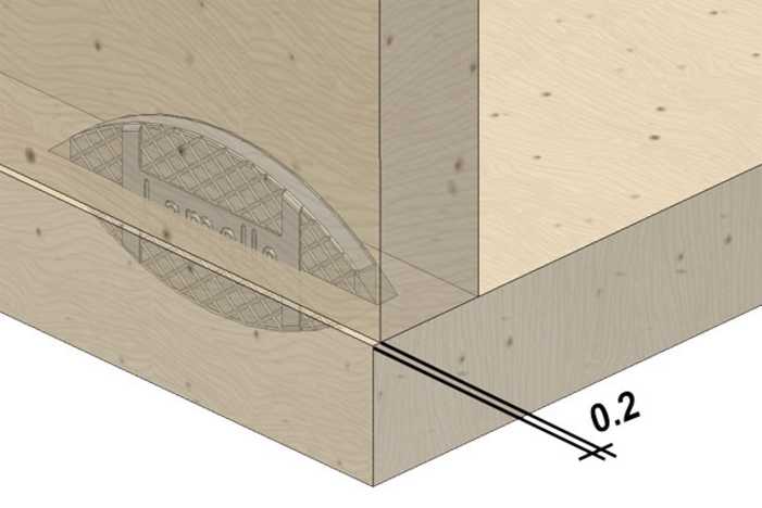 Create consistent and repeatable offsets with the Lamello Top 21 Biscuit Joiner