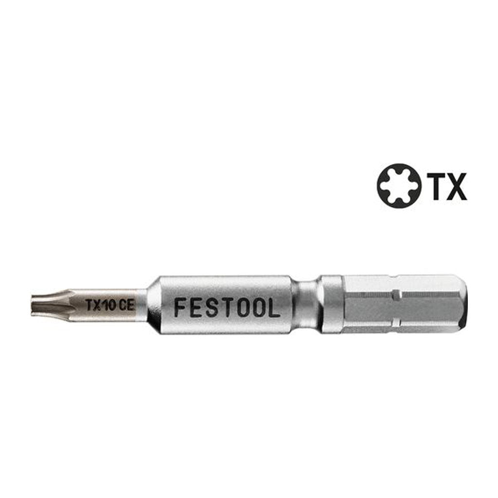 These are accurately machined Torx 10 CENTROTEC screwdriver bits with a slim tip for access to the tightest areas.