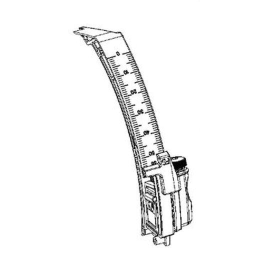 Metric depth scale for Festool TS 55 track saw.