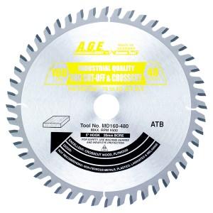 Amana Fine Circular Saw Blade 160mm x 48T ATB with 20mm Bore MD160-480