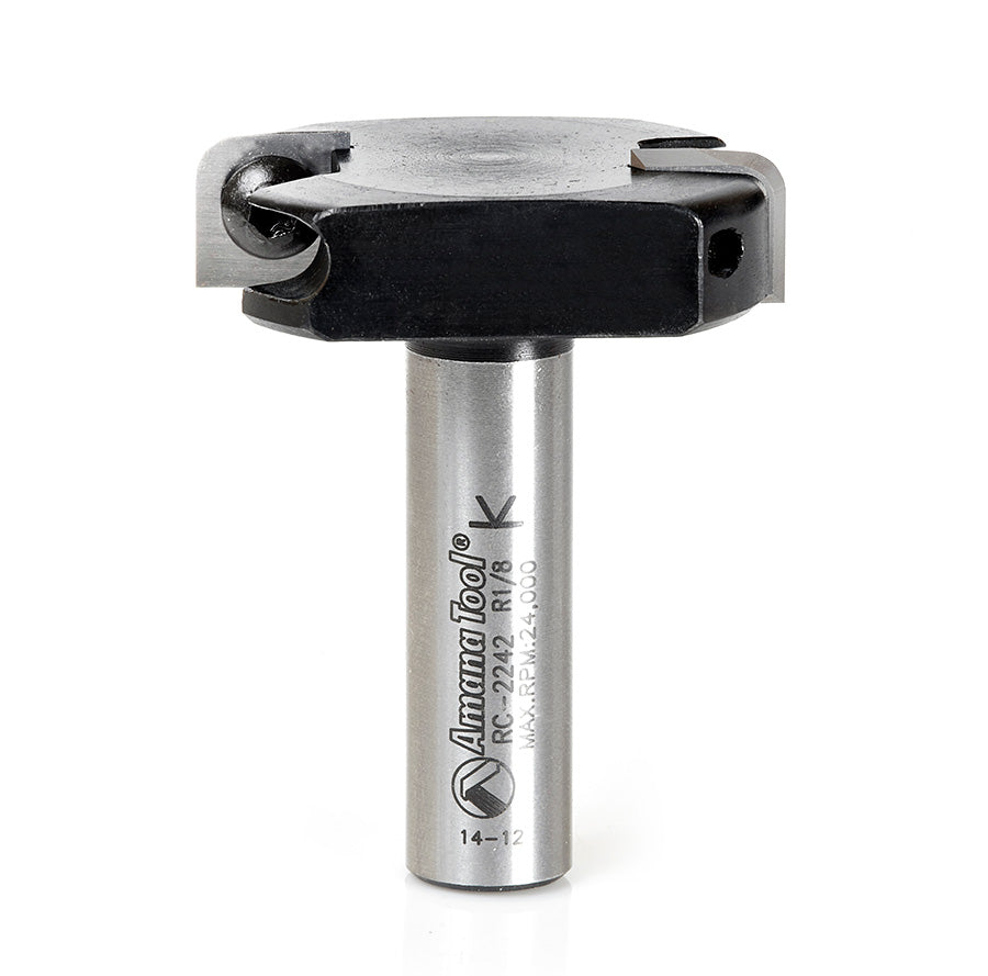 Amana D 1-3/4 Inch Surfacing Router Bit with Carbide Inserts RC-2242