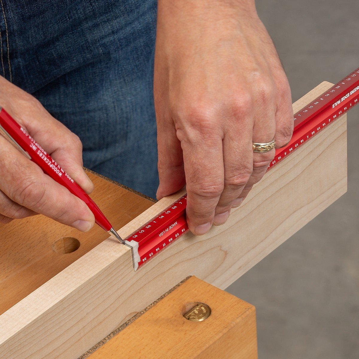 Woodpeckers Woodworkers Edge Rule - Ultimate Tools