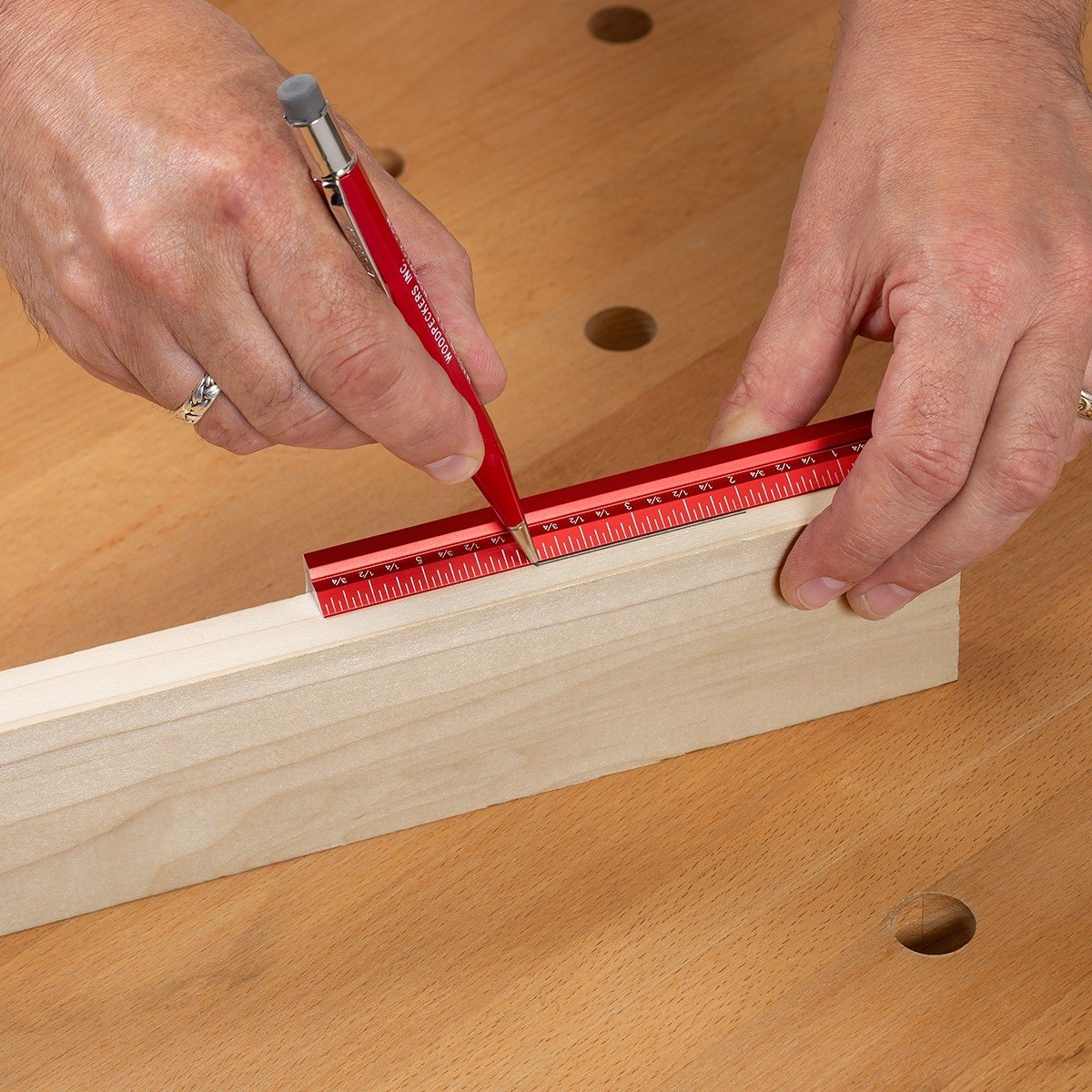 Woodpeckers Woodworkers Edge Rule - Ultimate Tools