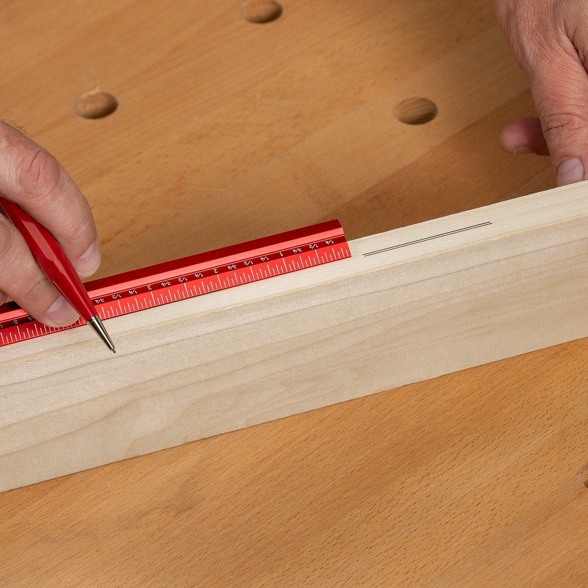 Woodpeckers Woodworkers Edge Rule - Ultimate Tools