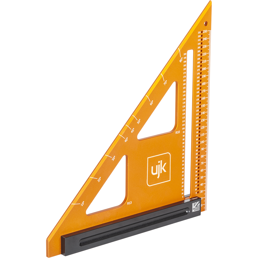 UJK Tools Professional Woodworkers Marking Square 250mm 109372