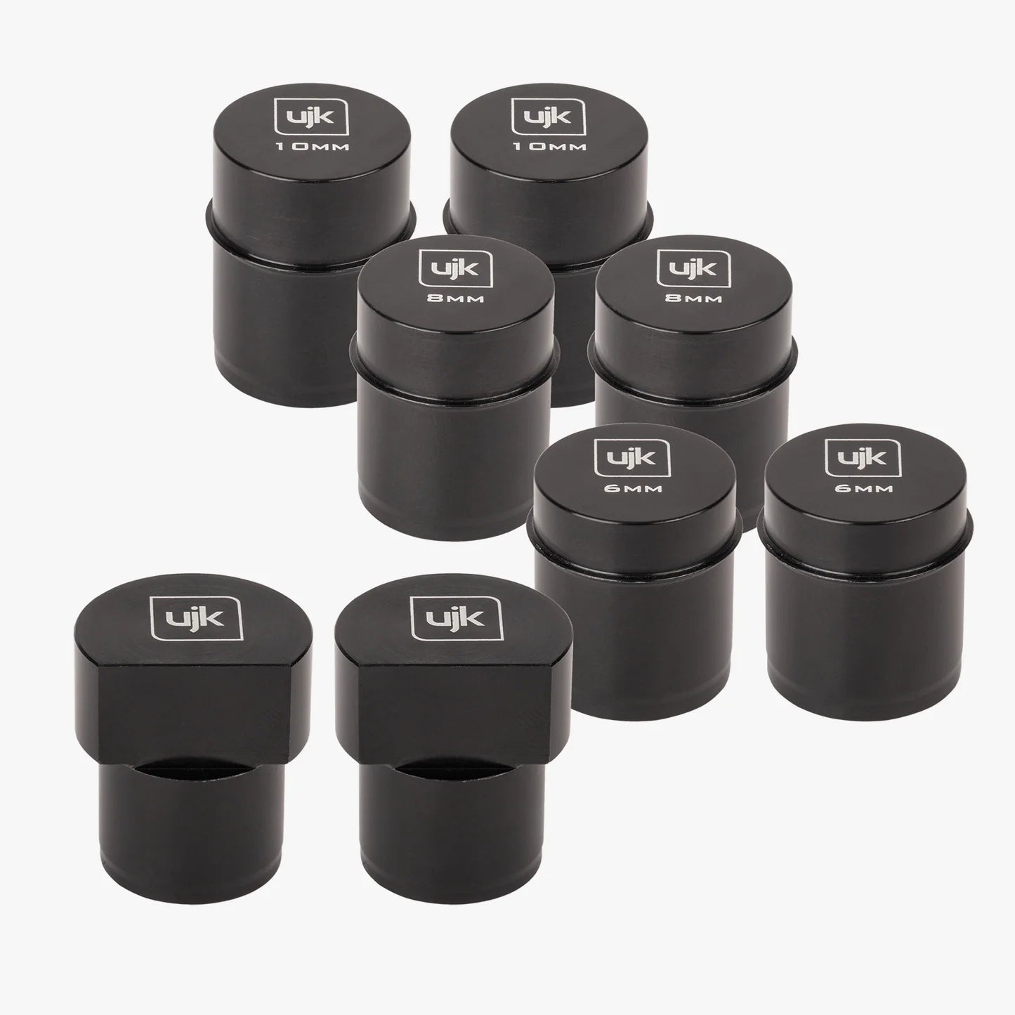 UJK Tools Complete Set of 8 Low Profile Dogs 113788