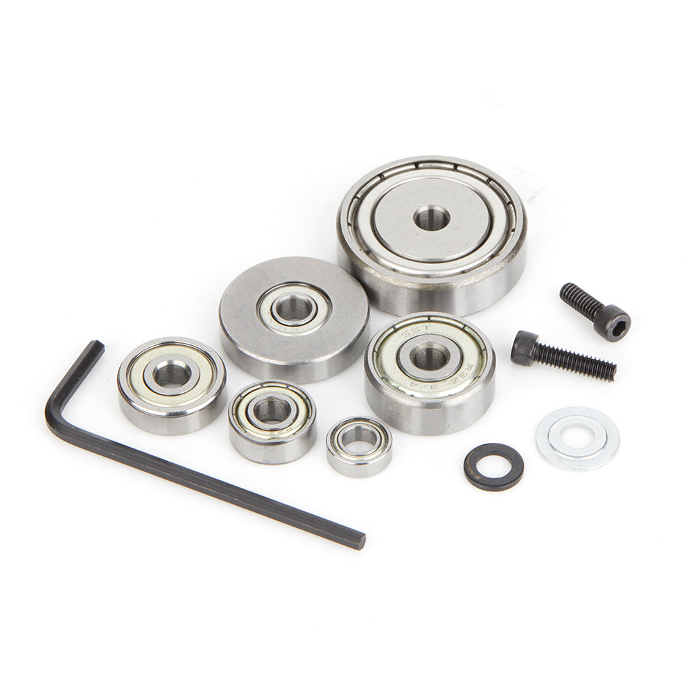 Amana Tool Complete Replacement Kit For Multi-Rabbet With Ball Bearing Guide 1/8, 1/4, 5/16, 3/8, 7/16 And 1/2 6000