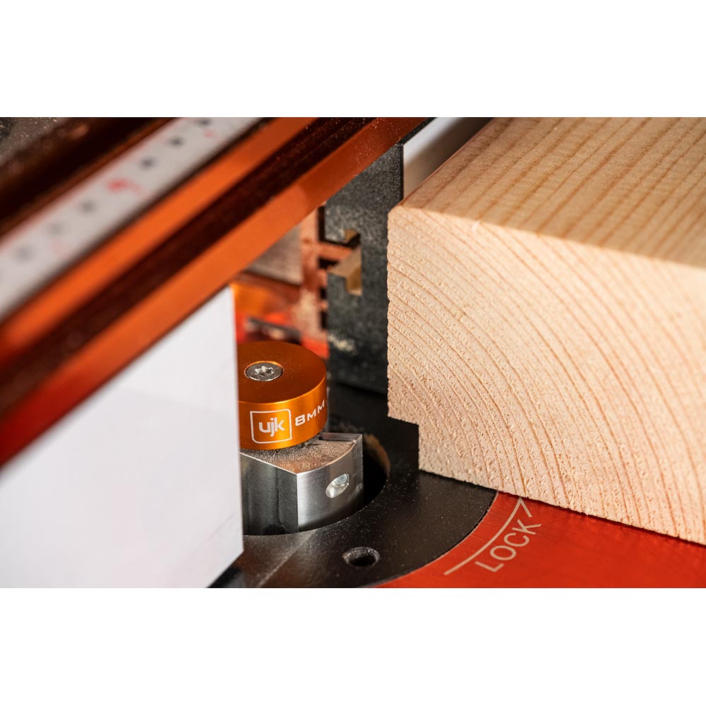 UJK Tools 3-Flute Metric Multi-Rabbetting Router Bit with 1/2 Inch Shank 720892