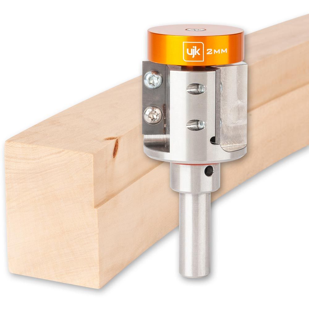 UJK Tools 3-Flute Metric Multi-Rabbetting Router Bit with 1/2 Inch Shank 720892