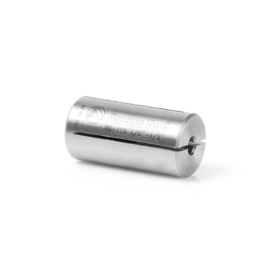 Amana Tool Precision Steel Router Collet Reducer 1/2 to 1/8 Inch RB-11