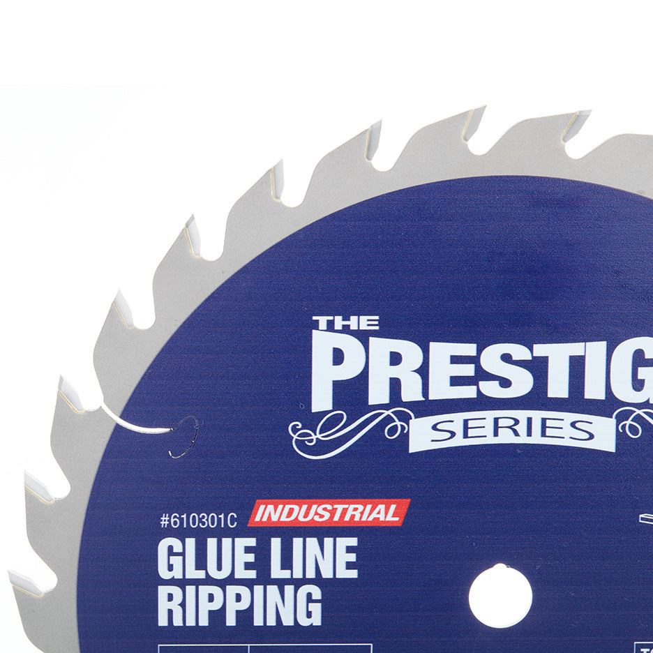 Amana Glue Line Rip Circular Saw Blade 10 Inch x 30T TCG with 5/8 Inch Bore 610301C detail