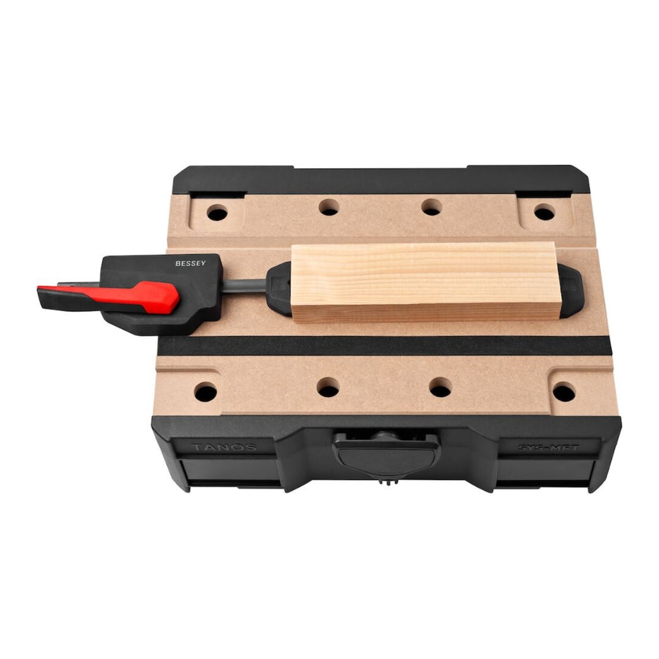 Bessey Tools Horizontal Table Clamp Fixture WNS20-MFT-SET clamping piece of wood