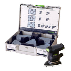 Festool DTS 400 REQ Delta Orbital Finish Sander with Abrasive Systainer 578043