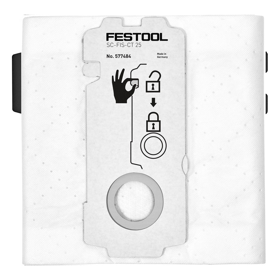 Festool CT 25 Selfclean Filter Bags 577484