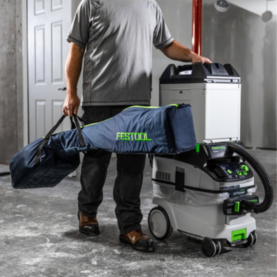Man carrying Festool Planex LHS 2-M 225 in Carry Bag