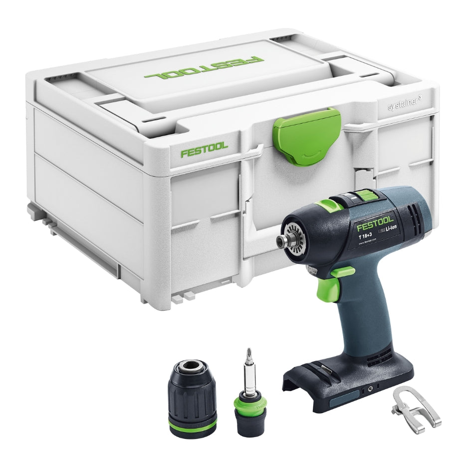 Festool Cordless Drill T 18+3-Basic 577607