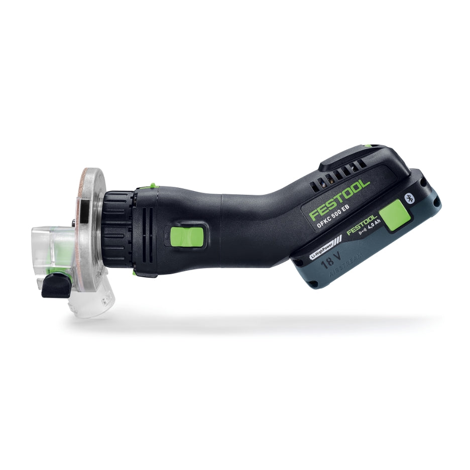 Festool Cordless Edge Trimming Router OFKC 500 R3 EB-Basic side view