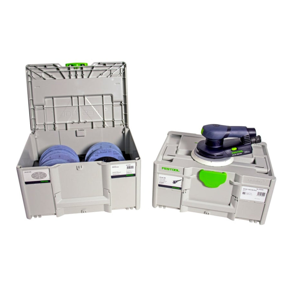 Festool ETS EC 150/3 Brushless Random Orbit Sander with Abrasives 5781