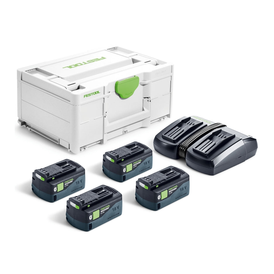 Festool Energy Set SYS 18V 4xHP5/TCL6 DUO