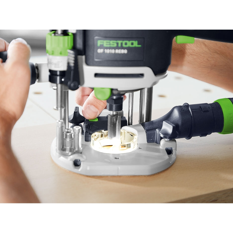 Festool Plunge Router Bundle with Guide Rail OF 1010 REBQ-Set+FS 57830