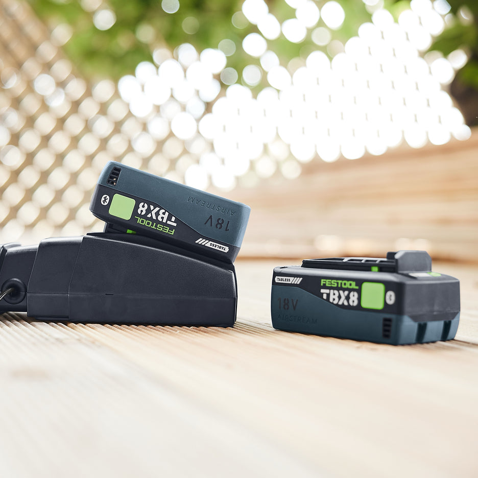 Festool TBX 8 Tabless Lithium-Ion Battery Pack BP 18 TBX 8.0 Ah 579271